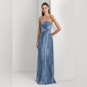 Ralph Lauren Strapless Gown